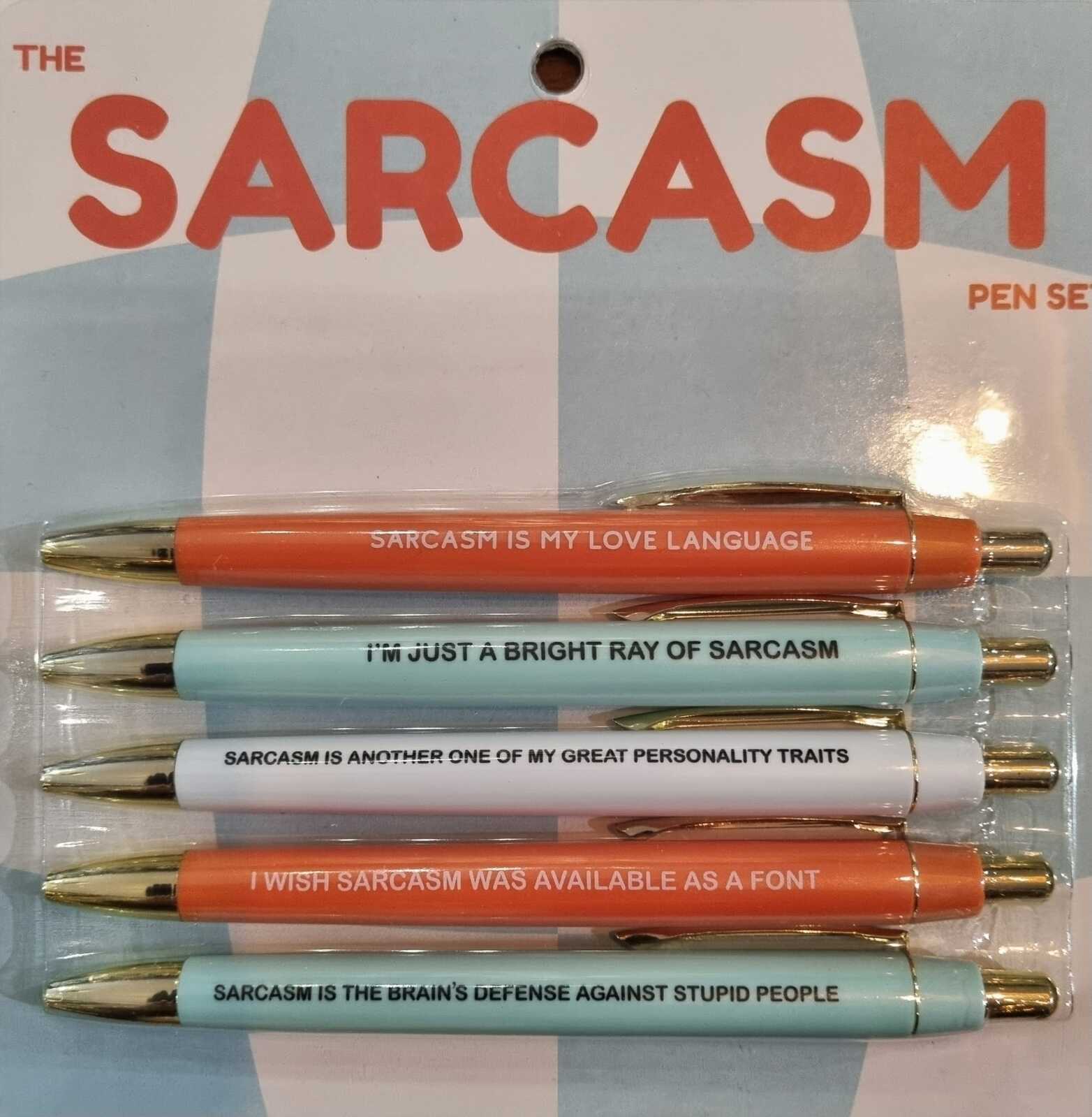 Sarcasm Pen Set