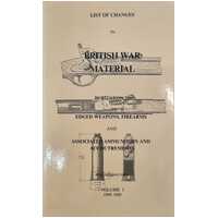 List of Changes in British War Material. Vol I