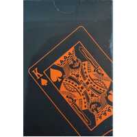 Black & Red Plastic Playing Cards