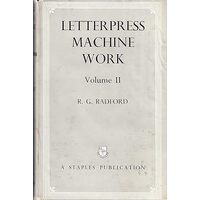 Letterpress Machine Work