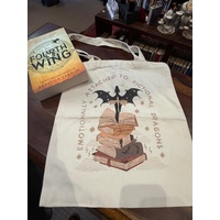 Emotionally attached to Fictional Dragons Tote Bag