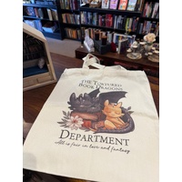 Tortured Book Dragons Department Tote Bag