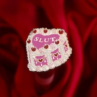 Slut for cake - Enamel Pin