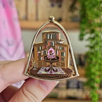 Location Terrarium Pin | Enchanted Library