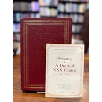 Personae and A Draft of XXX Cantos (Franklin Library Special Edition)