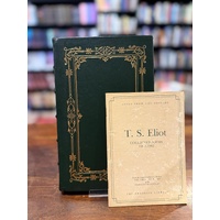 T. S. Eliot Collected Poems 1909-1962 (Franklin Library Special Edition)