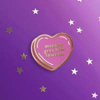 Morally grey love interest - Enamel Pin