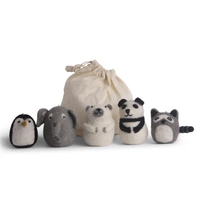 Gry & Sif Zoo Animals 5pk