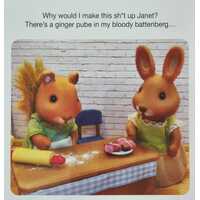 Battenberg (NSFW) Greeting Card