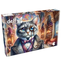 Gothic Purrfection - 1000pc Jigsaw Puzzle