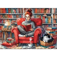 Cozy Reading Time - 1000pc Jigsaw Puzzle