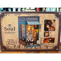 Soul Bookstore Book Nook 3D puzzle