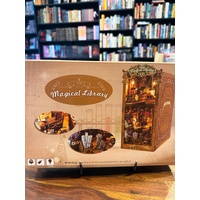 Magical Library Book Nook 3D DIY Puzzle