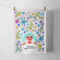 Calm Your Tits Tea Towel