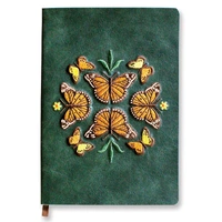 Butterfly Dance Embroidered Journal Notebook