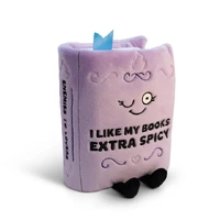 I Like My Books Extra Spicy Plushie