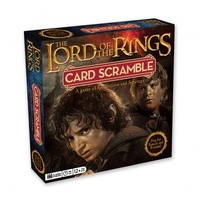 Lord of the Rings Card Scramble - Board Game