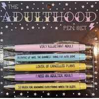 The Adulthood Pen Set