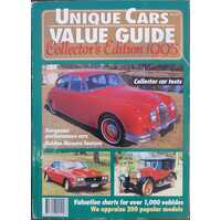 Unique Cars Value Guide Collector's Edition 1995