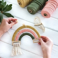 Let's Create - Macrame Rainbow