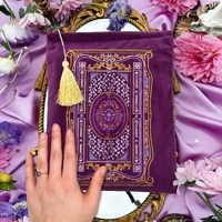 Literati Book Sleeve - Purple