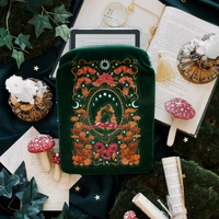 Wonderland E-Reader Sleeve - Green with Hand Strap