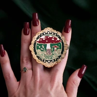 The Quirky Cup Woodland Green Clingie