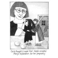 Mary's Explanation - Christmas Card