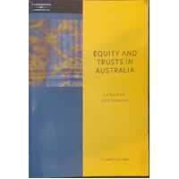 Equity and Trusts in Australia (Fourth Ed)