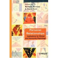 Personal Relationships - Implications for Clinical and Community Psychology