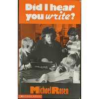 Did I Hear You Write?