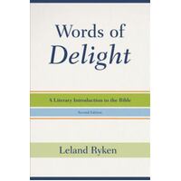 Words Of Delight - A Literary Introduction To The Bible