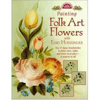 Painting Folk Art Flowers With Enid Hoessinger