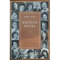 Who's Who In British Opera