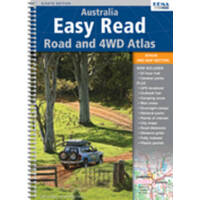 Australia Easy Read Road & 4WD Atlas
