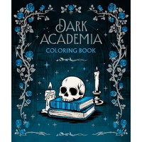 Dark Academia Colouring Book
