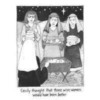 Three Wise Women - Xmas Card Cecily Ce300