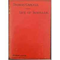 The Life Of Friedrich Schiller