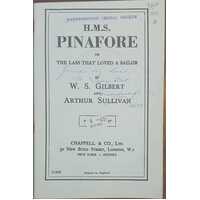 HMS Pinafore or The Lass That Loved a Sailor