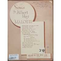 Songs By Albert Hay Malotte