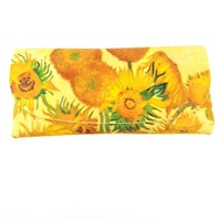 Velour Glasses Case – Sunflowers